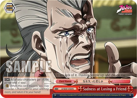 Sadness at Losing a Friend