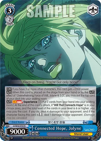 Connected Hope, Jolyne