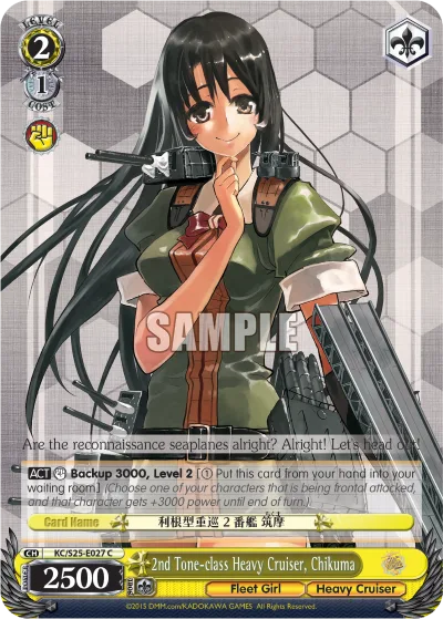 2nd Tone-class Heavy Cruiser, Chikuma