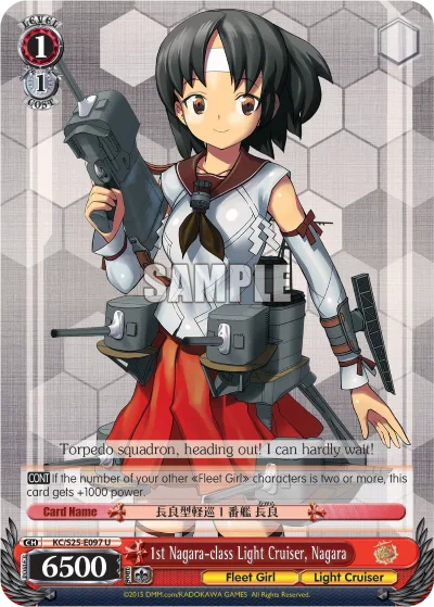 1st Nagara-class Light Cruiser, Nagara
