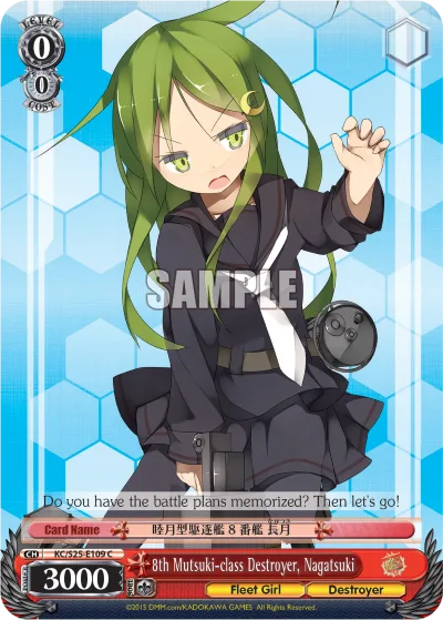 8th Mutsuki-class Destroyer, Nagatsuki