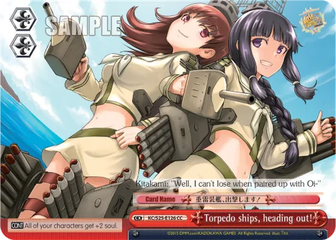 Torpedo ships, heading out!
