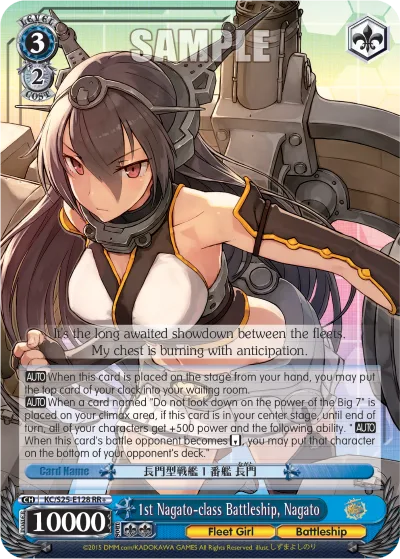 1st Nagato-class Battleship, Nagato