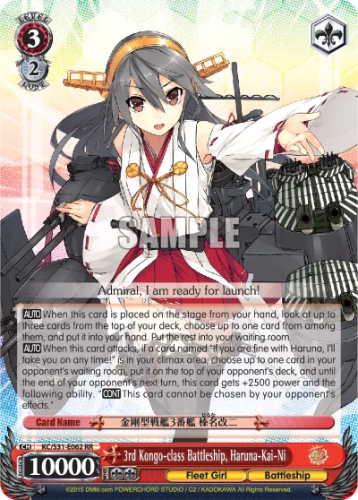 3rd Kongo-class Battleship, Haruna-Kai-Ni