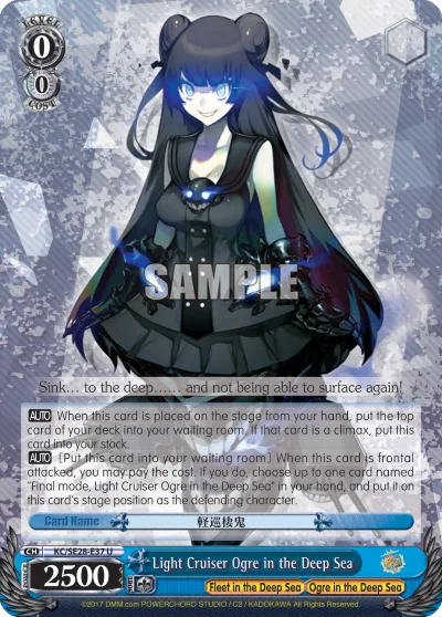 Light Cruiser Ogre in the Deep Sea