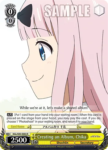 Creating an Album, Chika