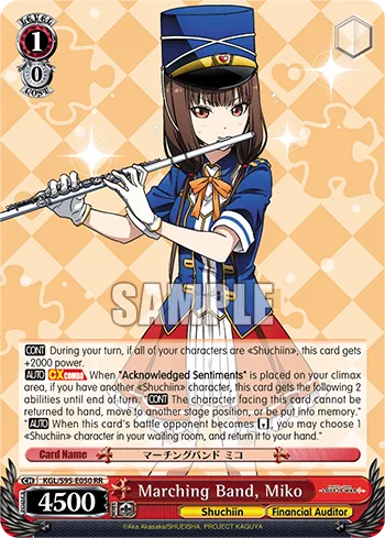 Marching Band, Miko