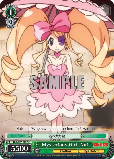 Mysterious Girl, Nui