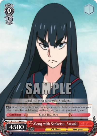 Along with Senketsu, Satsuki