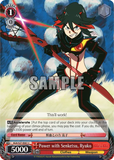 Power with Senketsu, Ryuko