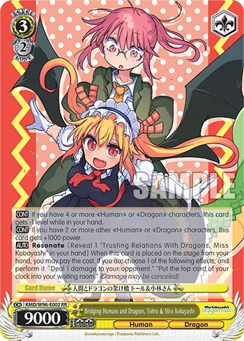 Bridging Humans and Dragons, Tohru & Miss Kobayashi