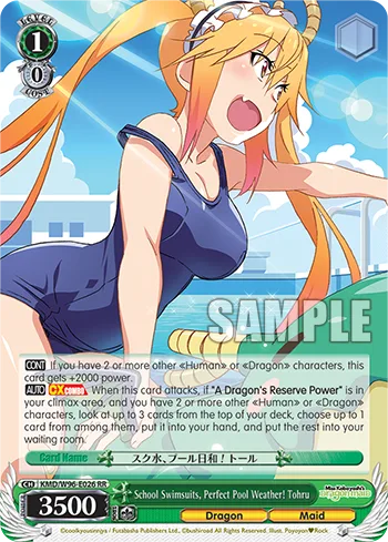 School Swimsuits, Perfect Pool Weather! Tohru