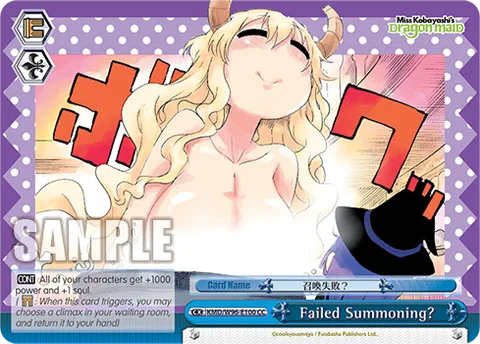 Failed Summoning?