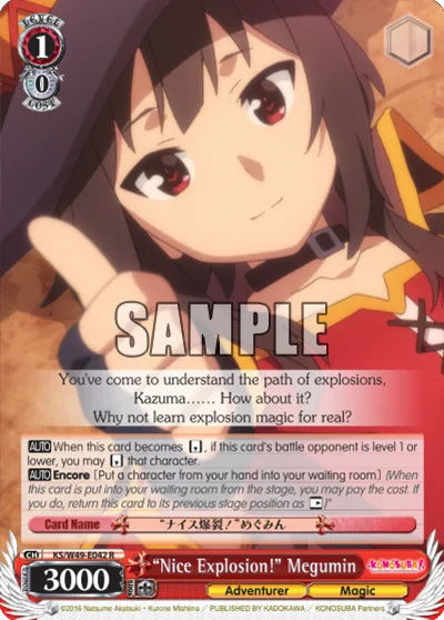 ""Nice Explosion!"" Megumin