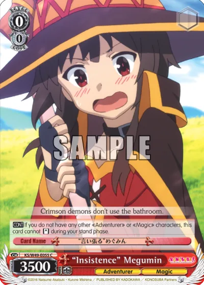 ""Insistence"" Megumin