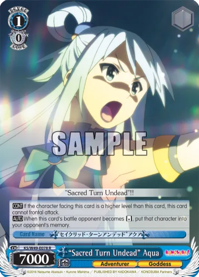 ""Sacred Turn Undead"" Aqua