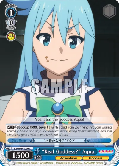""Real Goddess?"" Aqua