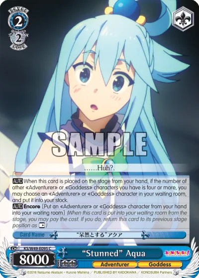 ""Stunned"" Aqua