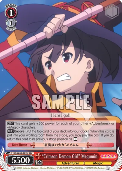 ""Crimson Demon Girl"" Megumin