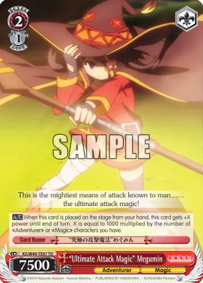""Ultimate Attack Magic"" Megumin