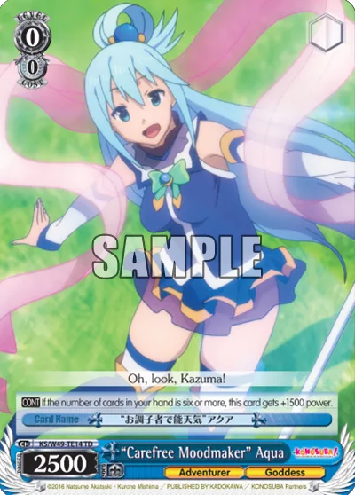 ""Carefree Moodmaker"" Aqua