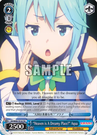 ""Heaven is A Dreamy Place?"" Aqua