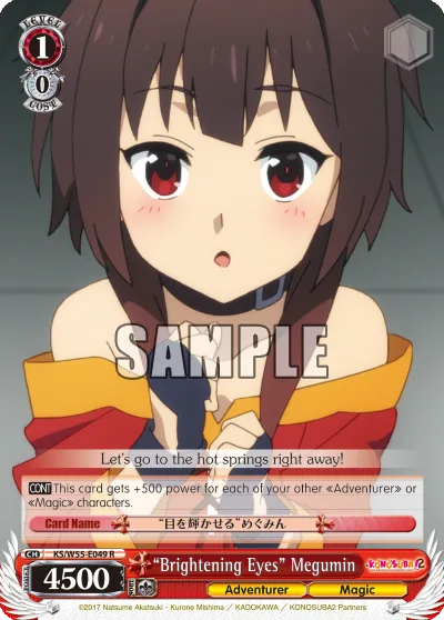 ""Brightening Eyes"" Megumin