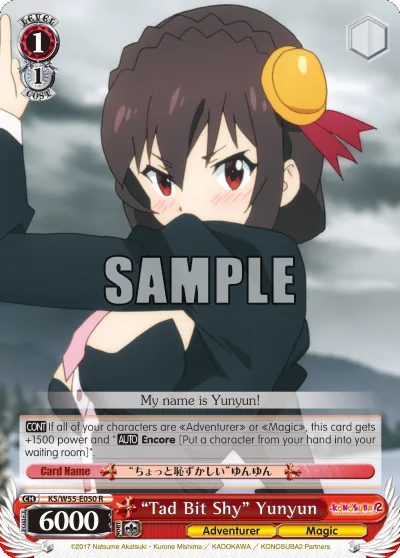 ""Tad Bit Shy"" Yunyun