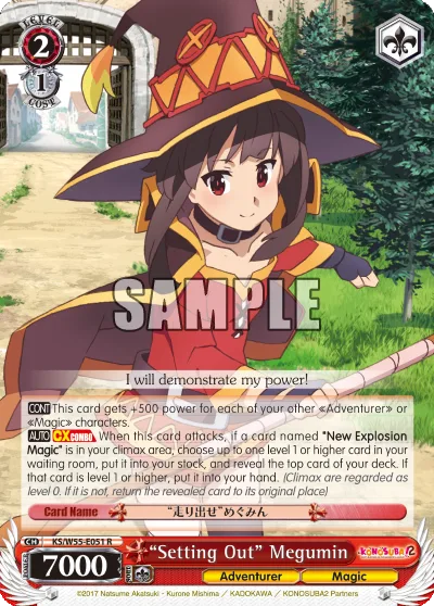 ""Setting Out"" Megumin