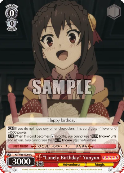 ""Lonely Birthday"" Yunyun