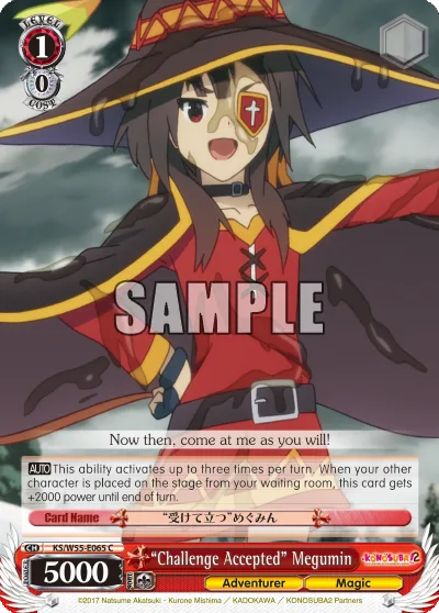 ""Challenge Accepted"" Megumin