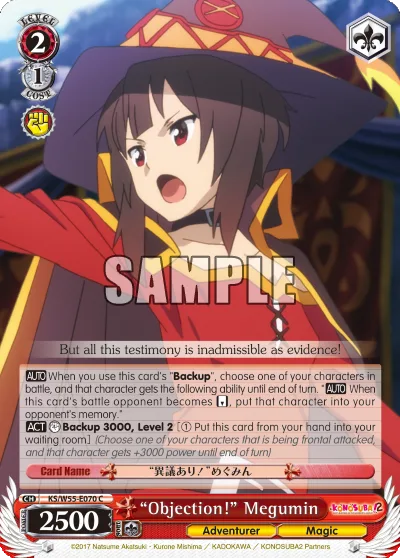 ""Objection!"" Megumin