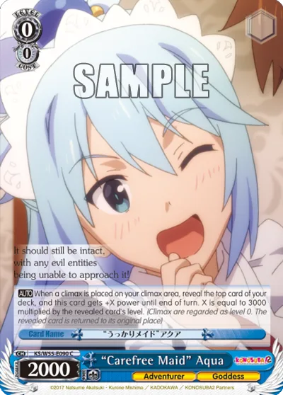 ""Carefree Maid"" Aqua