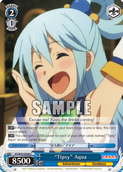 ""Tipsy"" Aqua