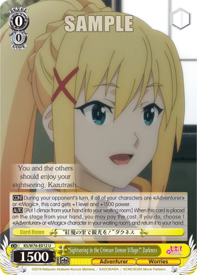 ""Sightseeing in the Crimson Demon Village!"" Darkness