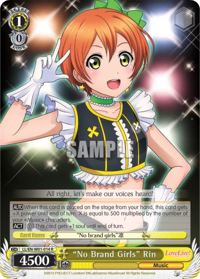 ""No Brand Girls"" Rin