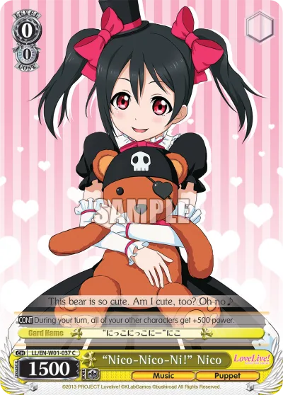 ""Nico-Nico-Ni!"" Nico