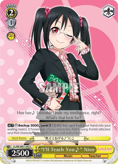 ""I'll Teach You~"" Nico