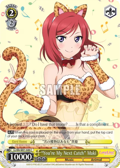 ""You're My Next Catch"" Maki