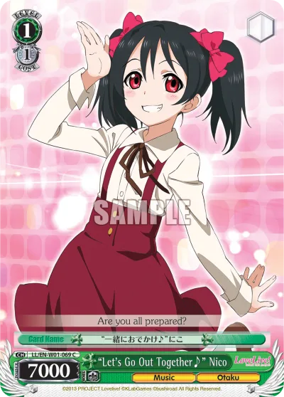 ""Let's Go Out Together~"" Nico