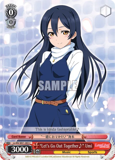 ""Let's Go Out Together~"" Umi