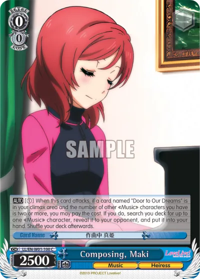 Composing, Maki