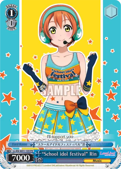 ""School idol festival"" Rin