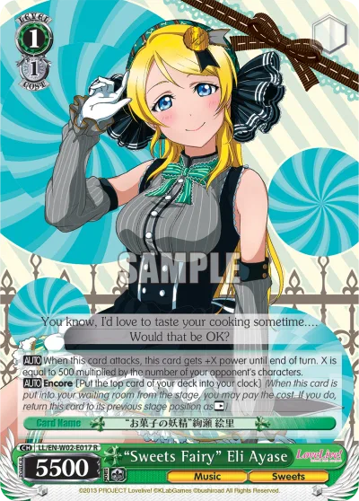 ""Sweets Fairy"" Eli Ayase