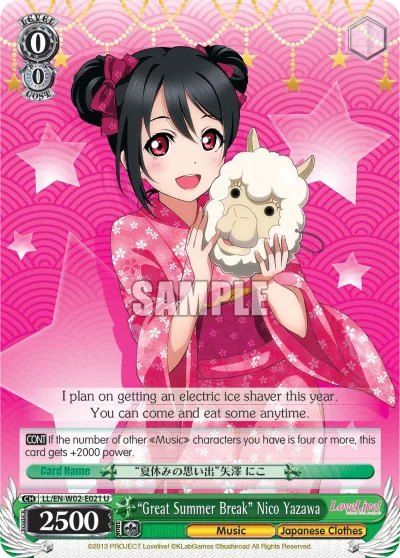 ""Great Summer Break"" Nico Yazawa