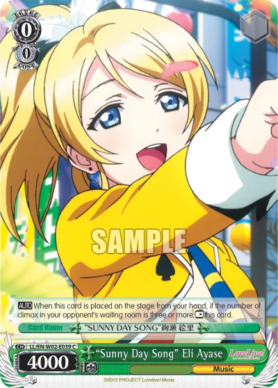 ""Sunny Day Song"" Eli Ayase