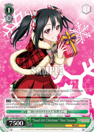 ""Good Girl Christmas"" Nico Yazawa