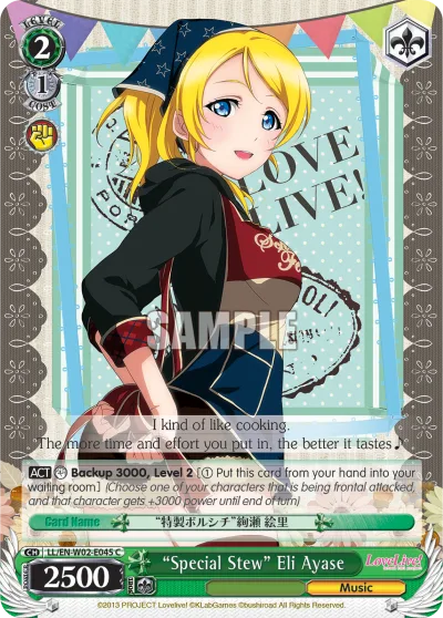 ""Special Stew"" Eli Ayase