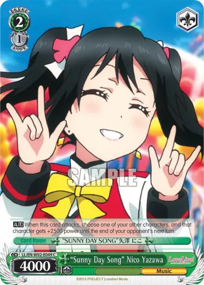 ""Sunny Day Song"" Nico Yazawa