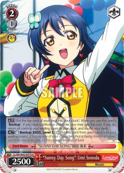 ""Sunny Day Song"" Umi Sonoda
